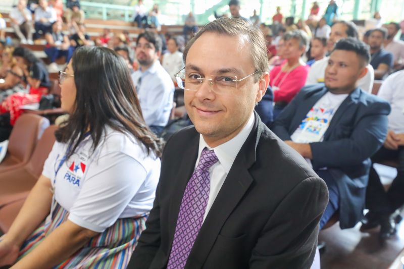 Evandro Garla, secretário de Justiça <div class='credito_fotos'>Foto: Bruno Cecim / Ag.Pará   |   <a href='/midias/2024/originais/18802_fa793fe7-609d-b9cd-8346-f54a3db3bbe0.jpg' download><i class='fa-solid fa-download'></i> Download</a></div>