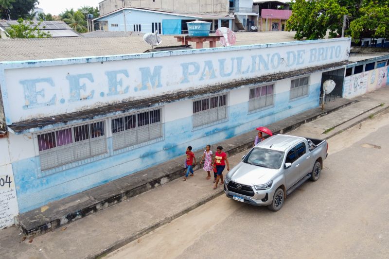 Local onde será construída a nova Escola Paulino de Brito • Centro Especializado de Atendimento a Meninas e Mulheres Marajoaras <div class='credito_fotos'>Foto: Marcelo Souza /Ag.Pará   |   <a href='/midias/2024/originais/20113_e3745ed2-9f25-fcf9-9d22-d2a9b6431099.jpg' download><i class='fa-solid fa-download'></i> Download</a></div>