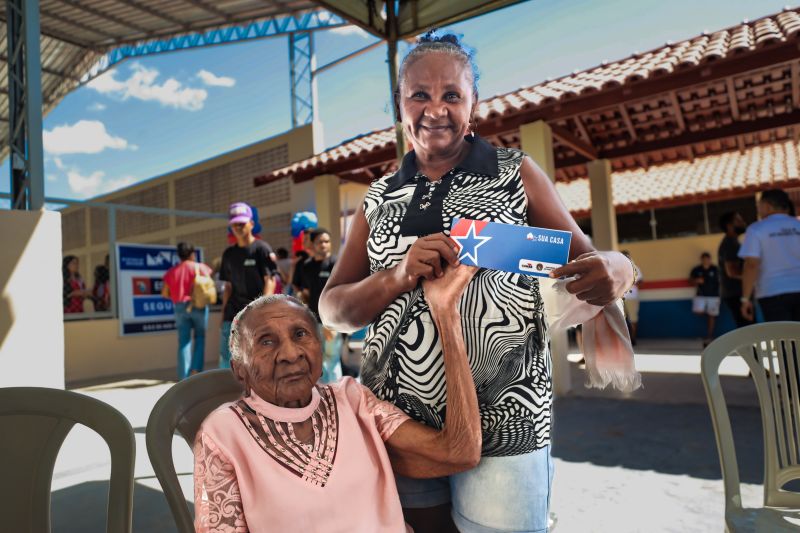 Valdemira da Conceição, contemplada SUA CASA