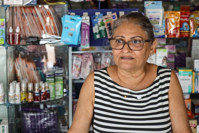 Silvia Bentes, comerciante( personagem da pauta do hospital Regional) <div class='credito_fotos'>Foto: Bruno Cecim / Ag.Pará   |   <a href='/midias/2024/originais/20981_5e0c96d9-b71c-92a5-c06a-6f8b15302452.jpg' download><i class='fa-solid fa-download'></i> Download</a></div>