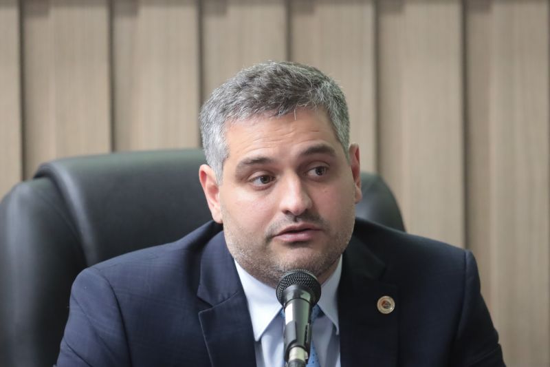 Ricardo Sefer, procurador geral do estado <div class='credito_fotos'>Foto: Marcelo Lelis / Ag. Pará   |   <a href='/midias/2024/originais/21173_4eb1a369-d451-b48a-8732-5d07b2d0a6da.jpg' download><i class='fa-solid fa-download'></i> Download</a></div>