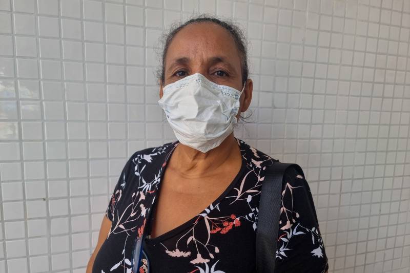 paciente Ana Furtado, 59, de Belém, está fazendo acompanhamento pós bariátrica  e afirmou que sempre toma o cuidado com as suas medicações