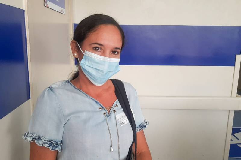 A usuária Sara Teles Brito aprovou as medias de prevenção no CHC, em Capanema