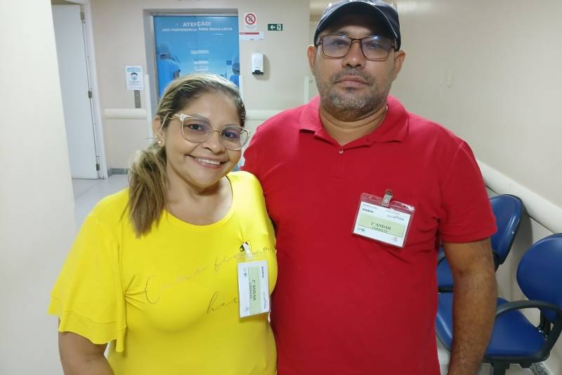 José Barbosa, 49 anos, e sua esposa Marluci Souza, 44 anos.