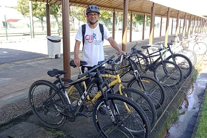 José Silva: "O uso da bicicleta nos possibilita maior praticidade, rapidez no trânsito, contribui com o meio ambiente e ainda nos proporciona uma atividade física."