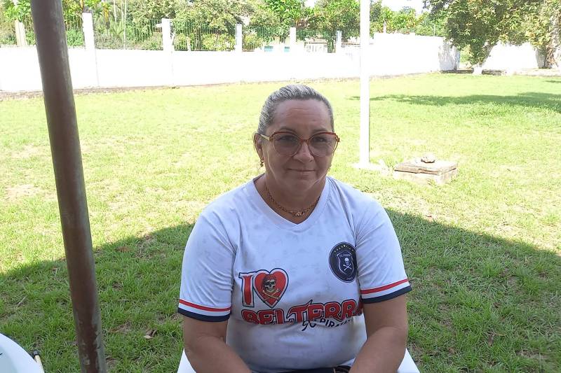 Maria Chagas doadora da Equipe Piratas