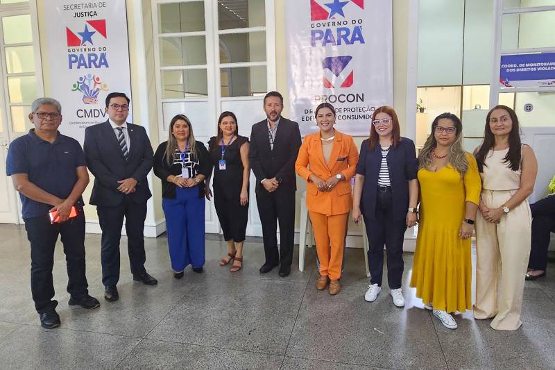 Servidores da Seju, da Defensoria Pública do Estado e da Universidade Federal do Pará participaram do evento 