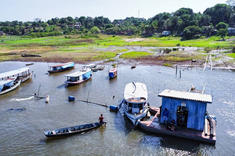 Dragagem em Oriximiná