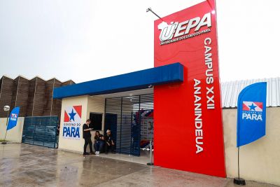 notícia: Governo do Pará entrega campus da Uepa em Ananindeua no dia do aniversário da cidade