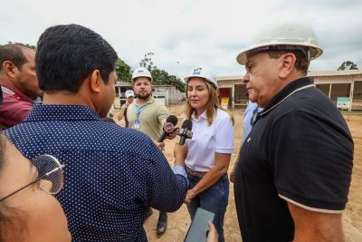 galeria: Vice-Governadora visita as obras da Usina da Paz em Marabá