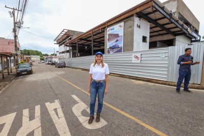 galeria: Vice Governadora Hana Ghassan visita obras da Policlínica de Marabá