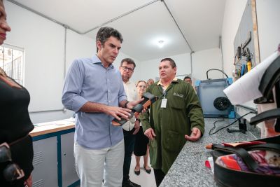 galeria: Governador Helder Barbalho entrega  OFICINA ORTOPÉDICA FIXA na UEPA