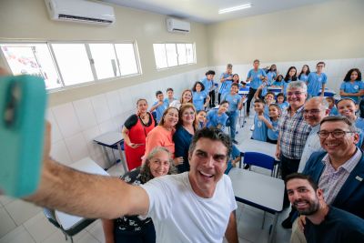 notícia: Governo do Pará entrega a reconstrução da Escola Estadual General Gurjão