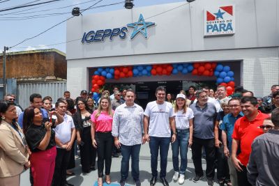 galeria: Governador entrega Nova sede do Igepps Cidade de Paragominas