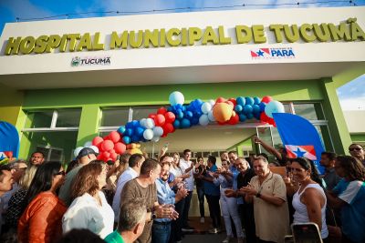 notícia: Estado entrega a primeira fase do Hospital Municipal de Tucumã