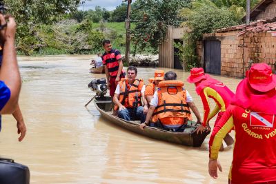 notícia: Estado monta força-tarefa para auxiliar comunidades afetadas por fortes chuvas em Paragominas e Ipixuna do Pará