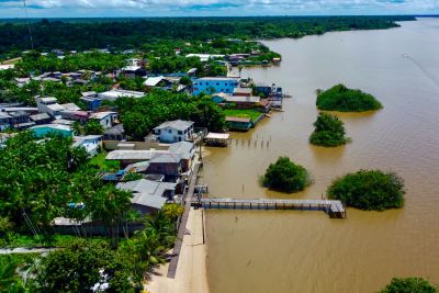 notícia: Parceria entre Ideflor-Bio e Secretaria de Meio Ambiente de Curralinho avança em soluções ambientais no Marajó