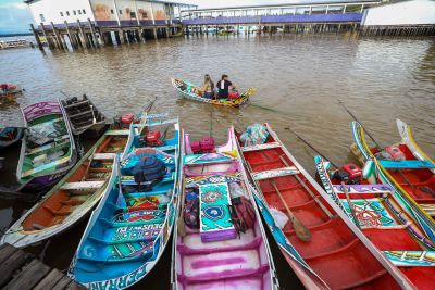 galeria: Agenda Governador/Município de Curralinho /LANÇAMENTO SANEAR AMAZÔNIA