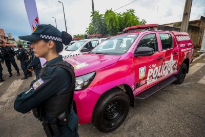 Viatura para a Delegacia da Mulher