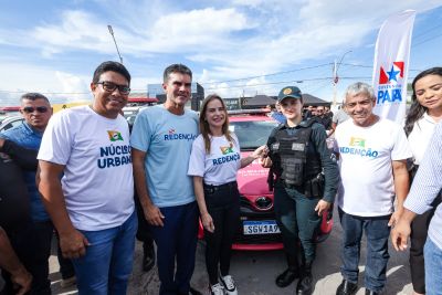 notícia: Região do Araguaia recebe viaturas do Estado para reforço na segurança pública