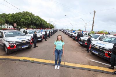 galeria: Agenda Vice Governador entrega de Viaturas e Totens de segurança em Santarém