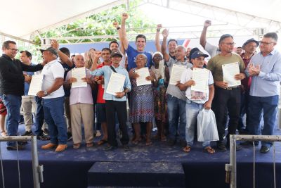 notícia: Governo do Pará entrega 650 títulos de terra em São Miguel do Guamá