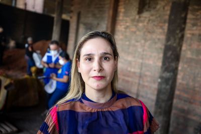 Promotora Juliana Nobre acompanhou a incineração 