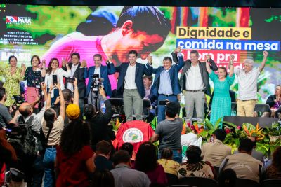 notícia: Governo do Pará comemora iniciativa da União para combate à fome 