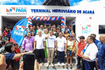 notícia: Governo do Pará entrega novo Terminal Hidroviário no Acará 