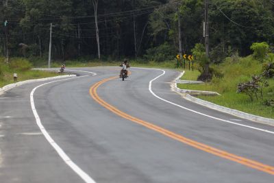 notícia: No Marajó, mais de 100 quilômetros de ruas já foram pavimentadas pelo Programa “Asfalto Por Todo Pará”