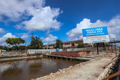 notícia: Governo do Pará inicia obras no segundo módulo da Nova Doca