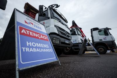 notícia: Governo avança com asfalto por todo Pará em mais cinco regiões
