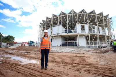 galeria: VICE GOVERNADORA HANA VISITA OBRA USINA DA PAZ ABAETETUBA