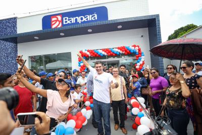 notícia: Em Portel, Estado entrega a 161° agência Banpará e se aproxima de marca histórica no Pará
