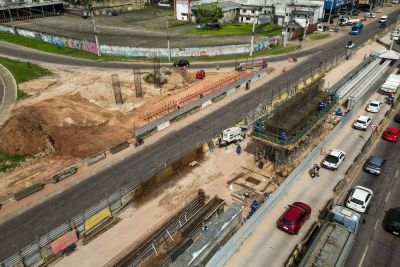 notícia: Obras para melhoria da mobilidade avançam na Região Metropolitana de Belém