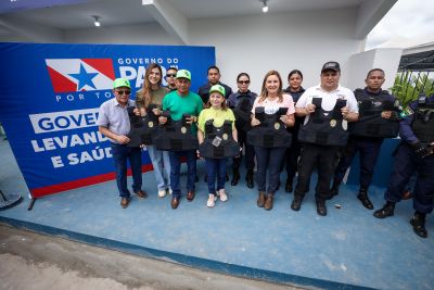 notícia: Estado entrega coletes balísticos à Guarda Municipal de Mocajuba