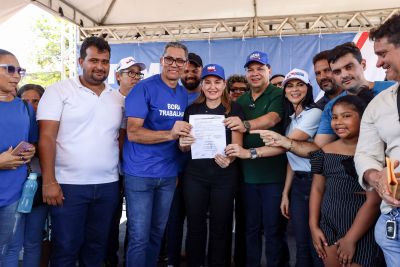 notícia: Vice-governadora Hana Ghassan garante mais asfalto ao município de Goianésia do Pará