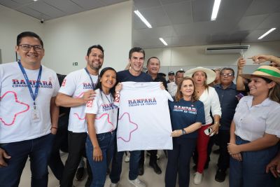 notícia: Em Chaves, no Marajó, Governo entrega agência do Banpará, a primeira do município