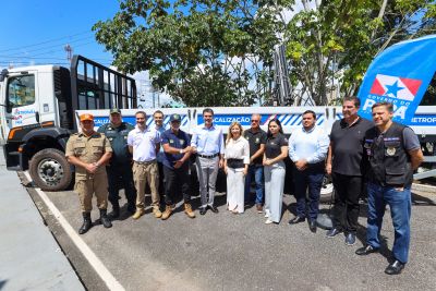 notícia: Governo do Pará entrega novos veículos para fiscalizações do Imetropará