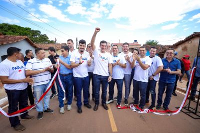 notícia: Estado entrega mais de 5,5 quilômetros de vias asfaltadas no bairro Novo Horizonte, em Pacajá
