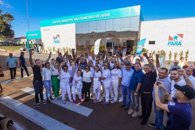 notícia: Estado entrega Hospital Municipal de São Francisco de Assis em Santana do Araguaia