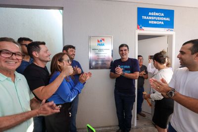 notícia: Governo entrega 20ª Agência Transfusional do Hemopa em Santana do Araguaia