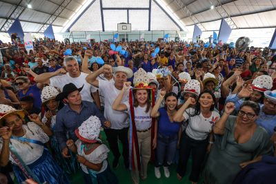 notícia: Governo do Pará entrega o Novo Ginásio Poliesportivo de Quatipuru