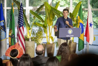 notícia: Pará quer atuação dos EUA em mobilização para financiamento da preservação da Amazônia