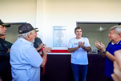 notícia: Estado entrega novos equipamentos e a reconstrução do 45ª Batalhão da Polícia Militar, em Tailândia