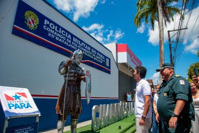 galeria: Governador Helder Barbalho entrega  a reconstruçõ do 25 Batalhão da Policia Militar de Mosqueiro