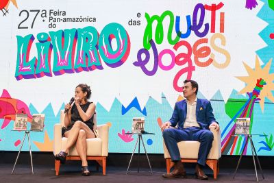 galeria: 27ª Feira Pan-Amazônica do livro - Alysson mascaro Ivana jinkigs - Direitos humanos e a palavra