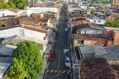 notícia: Governo do Pará avança para mais de 730 ruas com asfalto em 50 bairros de Belém, Icoaraci e Outeiro