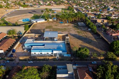 galeria: Agenda da Vice Governadora Visita as obras da creche e usina Marabá DRONE