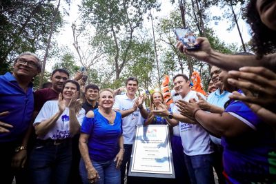 notícia: Governo do Estado entrega Parque Ambiental Yasuhide Watanabe em Santa Izabel do Pará